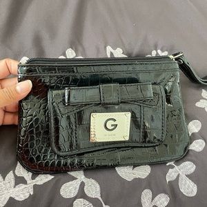 G by Guess Black Wristlet